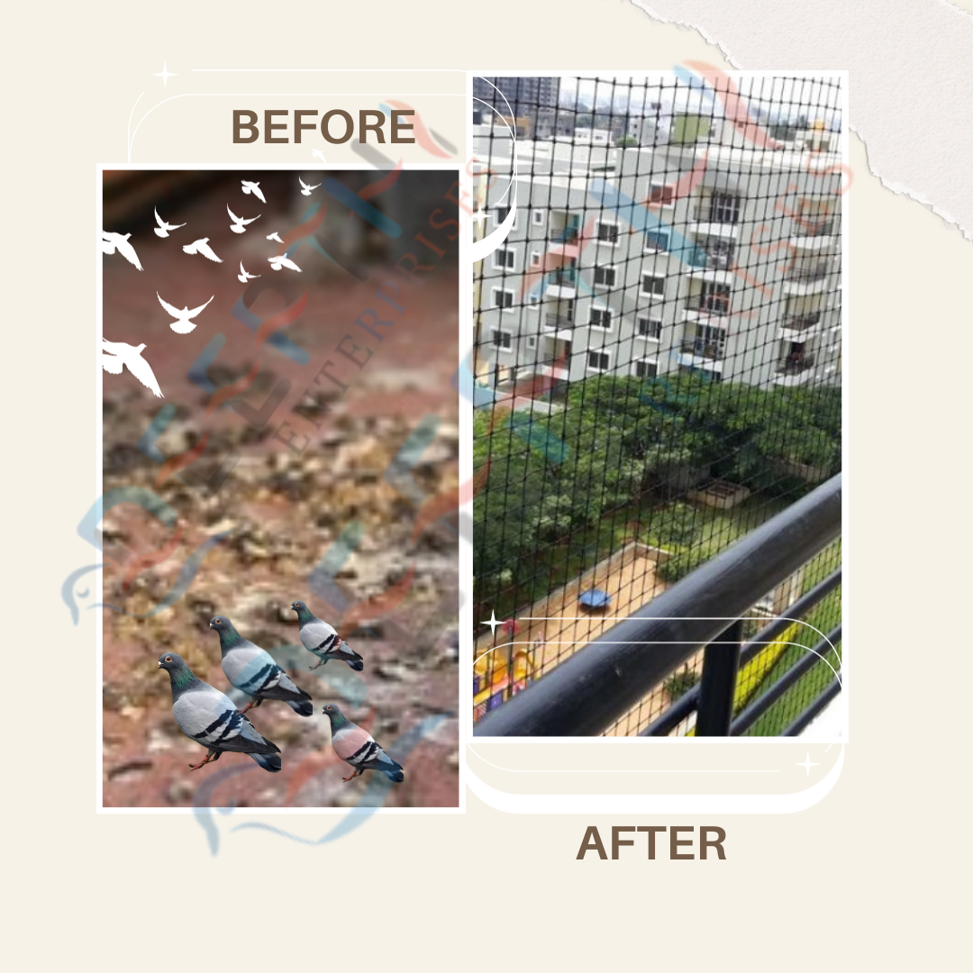 bird net installation